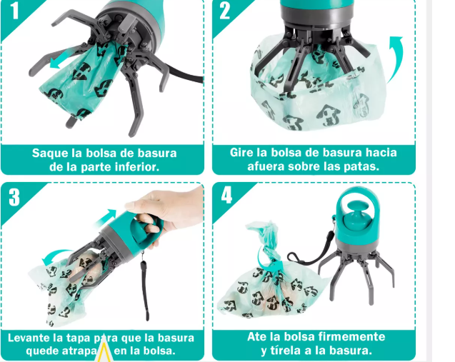 Recogedor para tu perro SIN CONTACTO